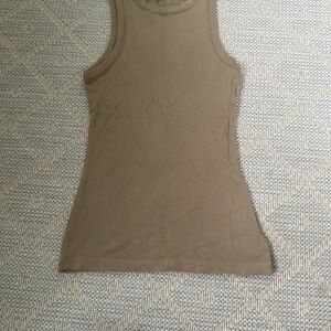 WeWoreWhat Tan Sleeveless Tank Top